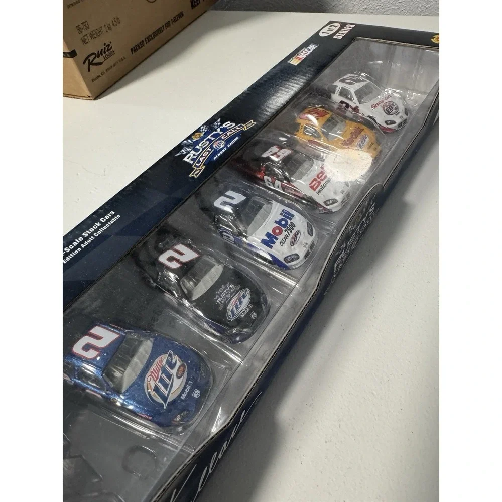 Rusty Wallace Collector Set Of 6 Action 1:64